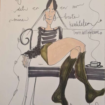 "Jeg passer aldri inn,det er en av mine beste kvaliteter"(Terri Willingham)